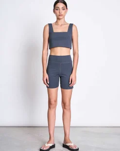 Active Biker Shorts Crail Solid Grey