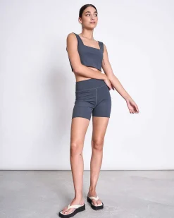 Active Biker Shorts Crail Solid Grey