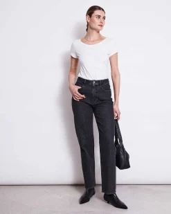 Ballerina T-Shirt Aloe White Gots