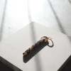 Bar Keychain Blonde Tortoise