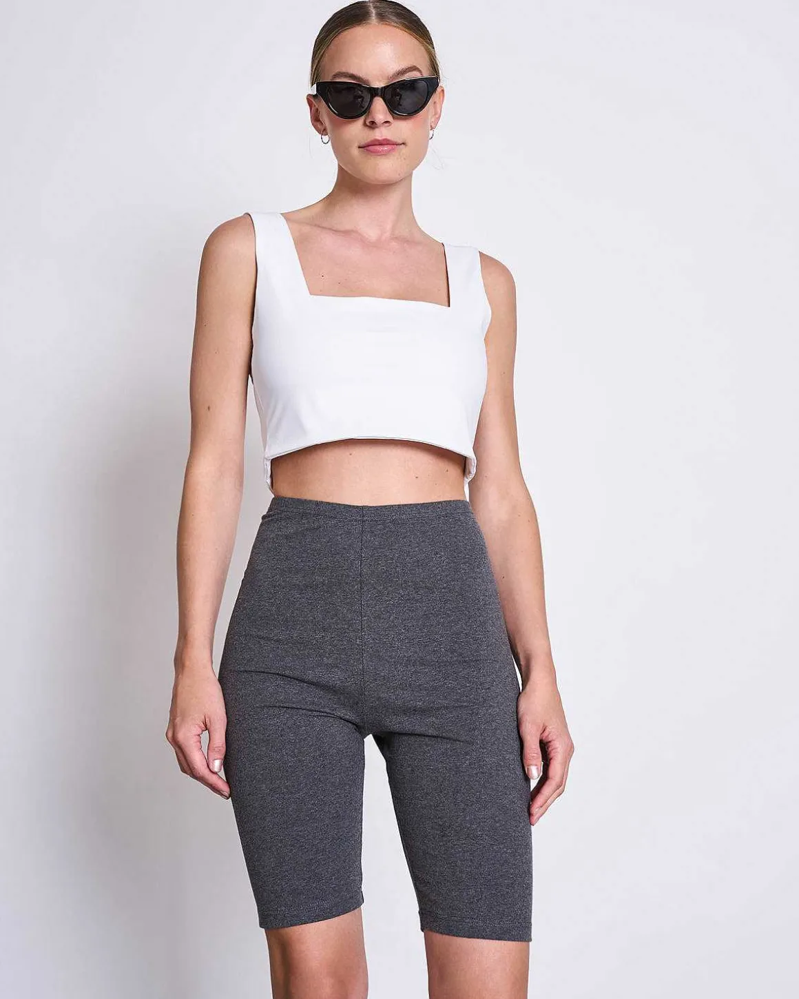 Biker Shorts Dark Grey