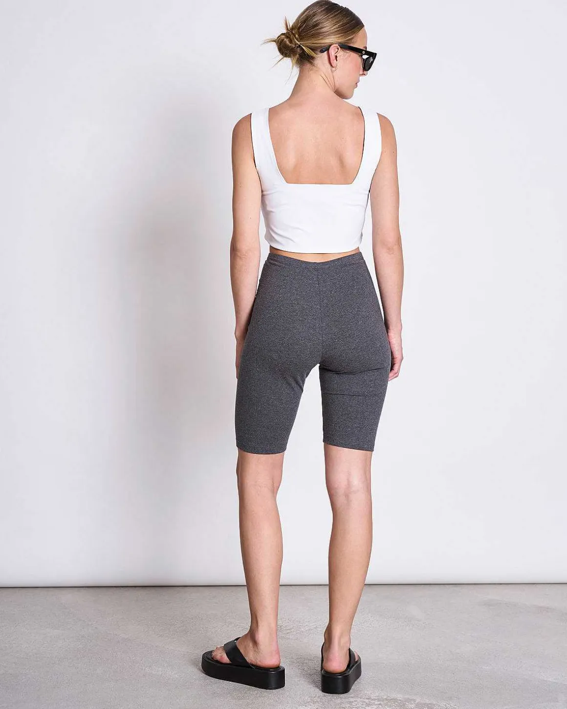 Biker Shorts Dark Grey