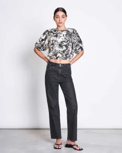 Blouse Skye Ink Print