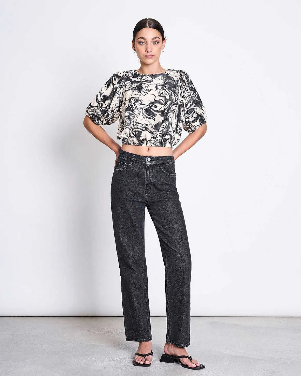 Blouse Skye Ink Print