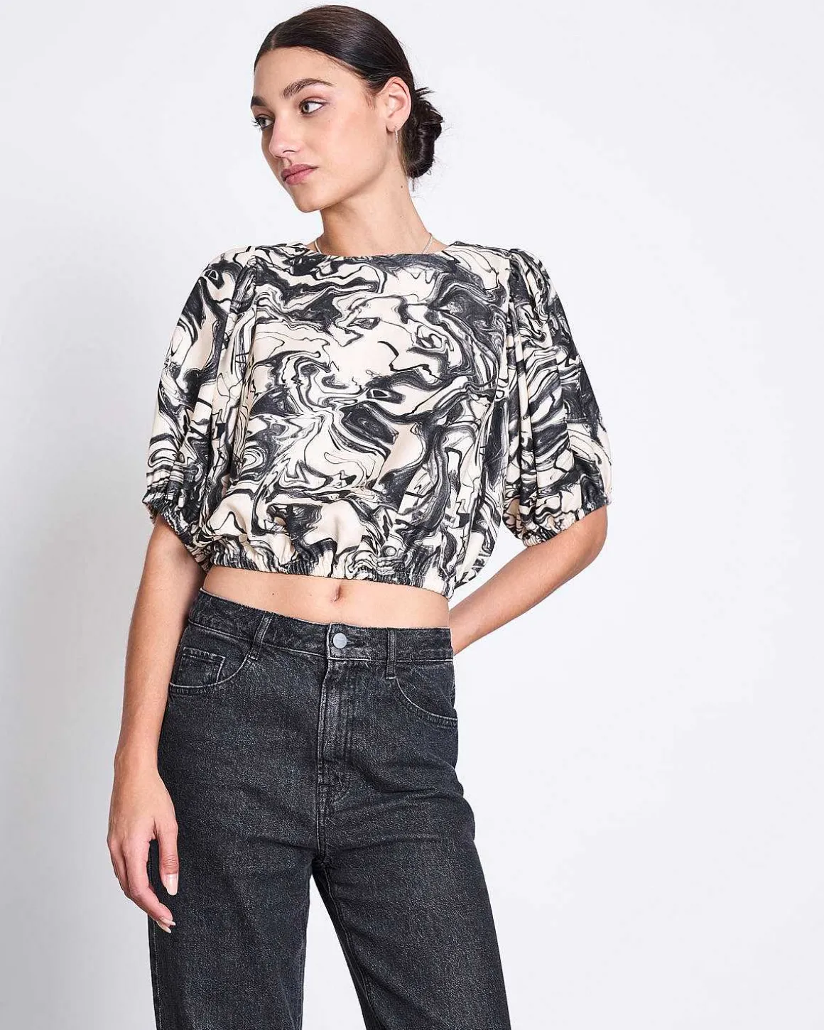 Blouse Skye Ink Print