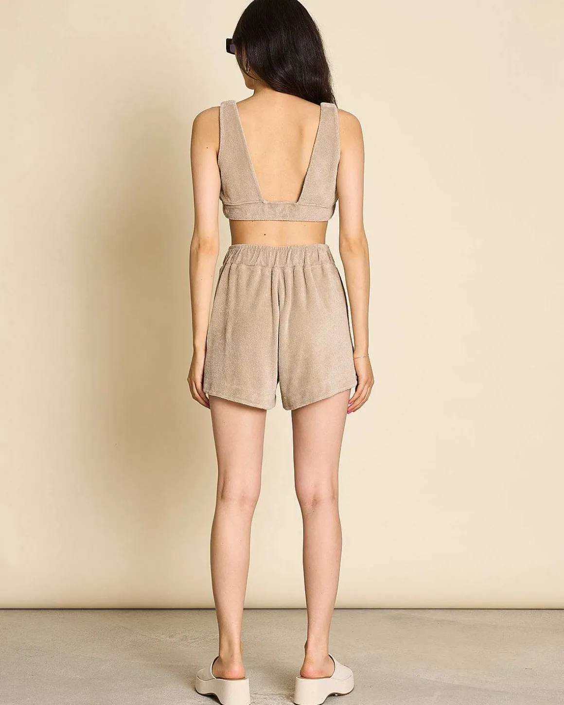 Bralette Solida Almond