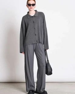 Cardigan Anjo Dark Grey Gots