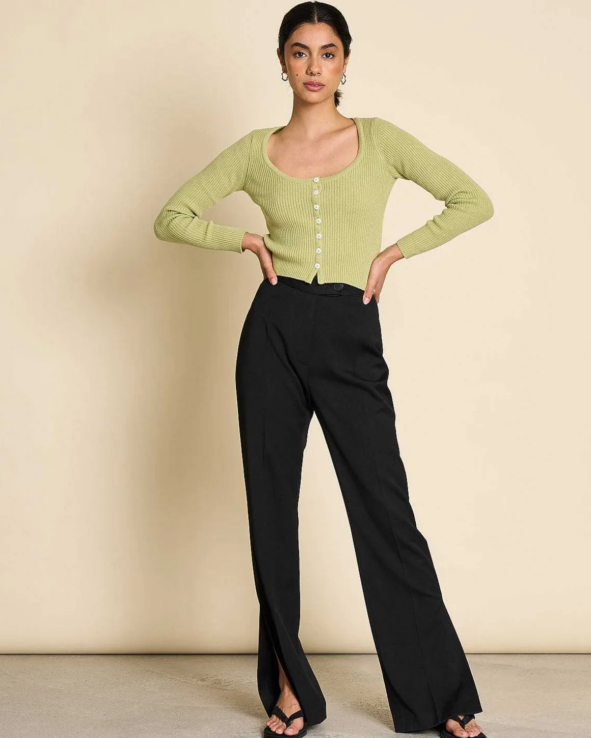 Cardigan Tawi Moss