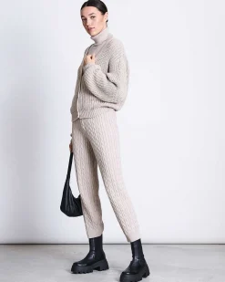 Chunky Cardigan Lena Ivory Gots