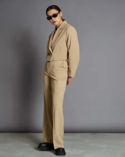 Cropped Blazer Tulia Camel