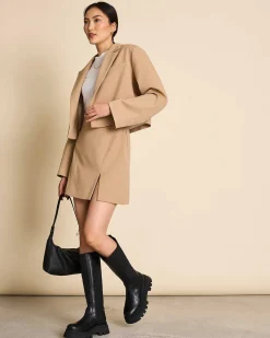 Cropped Blazer Tulia Camel