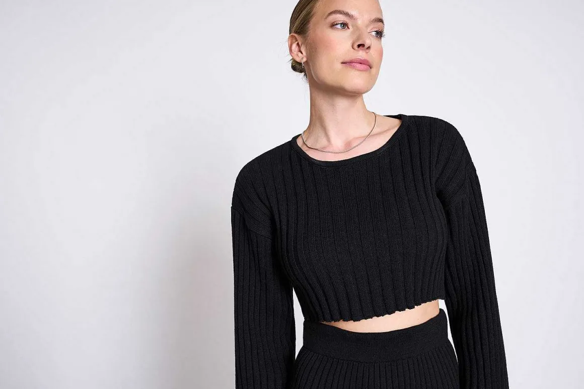 Cropped Jumper Kames Black Gots