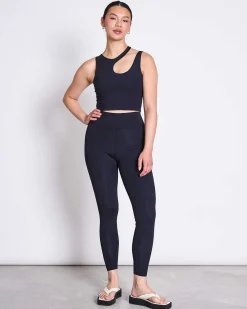 Cut Out Top Polla Black