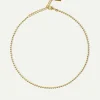 Dear Darling Berlin Ball Chain Choker Gold