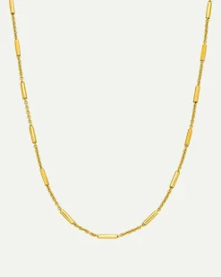 Dear Darling Berlin Delicate Necklace With Fine Bars Gold