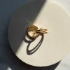 Dear Darling Berlin Double Hoop Earrings Gold