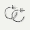 Dear Darling Berlin Essential Hoop Earrings Medium Silver