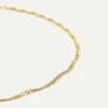 Dear Darling Berlin Singapore Chain Necklace Gold