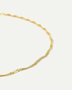 Dear Darling Berlin Singapore Chain Necklace Gold