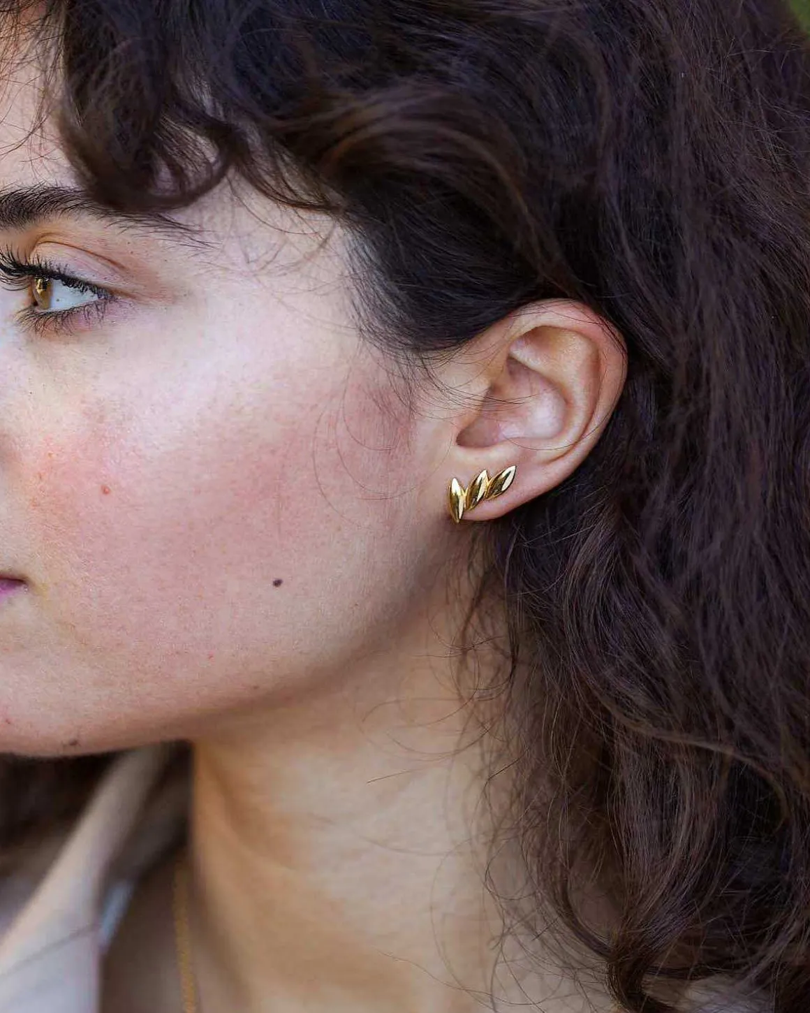 Dear Darling Berlin Vittoria Earrings Gold