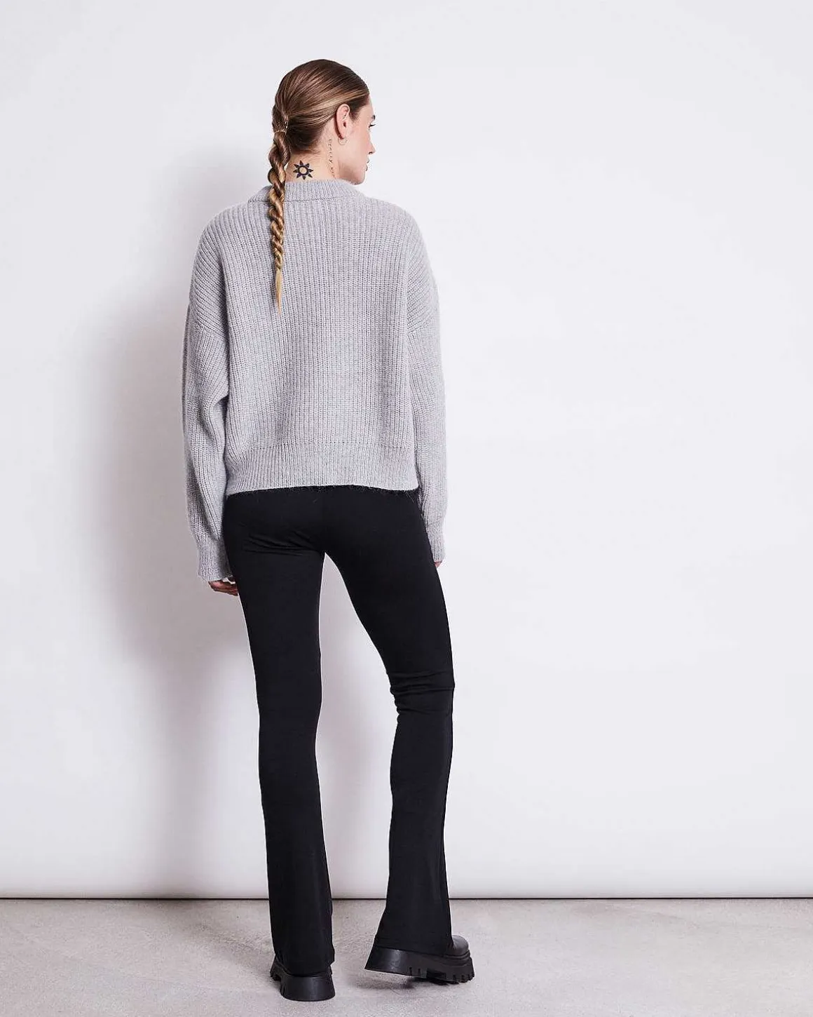 Flared Leggings Black