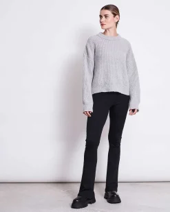 Flared Leggings Black