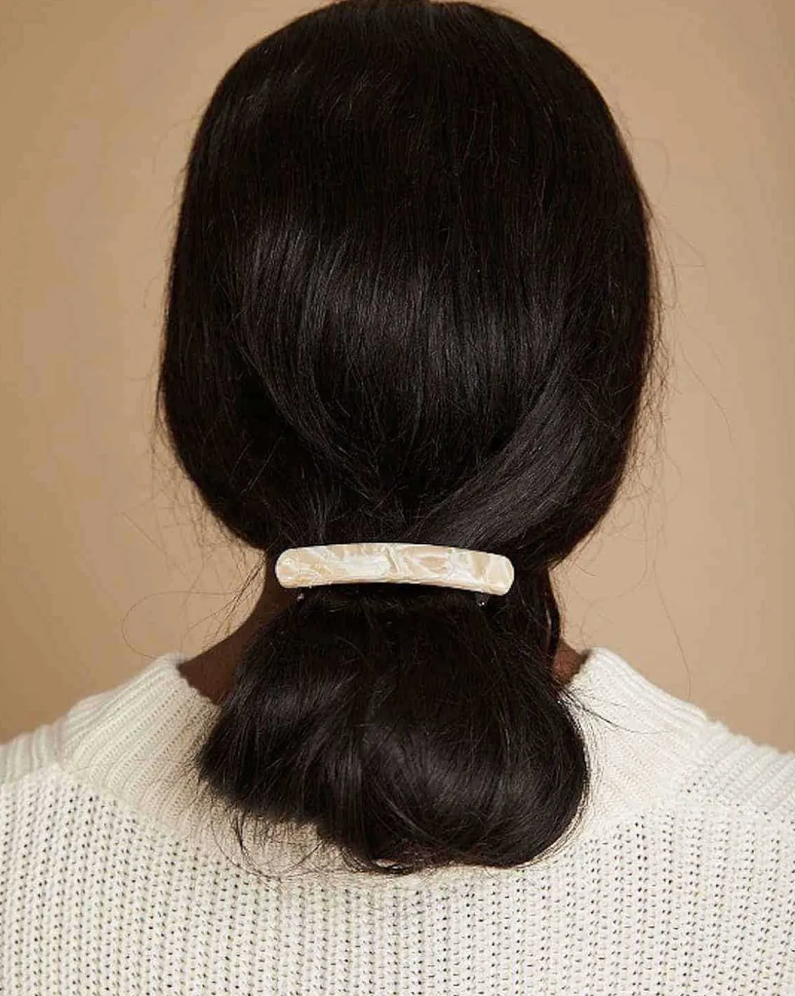 Heirloom Barrette Ivory