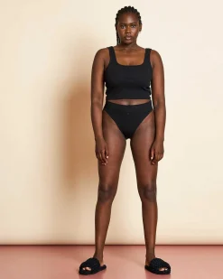 Highwaist Slip Askja Black