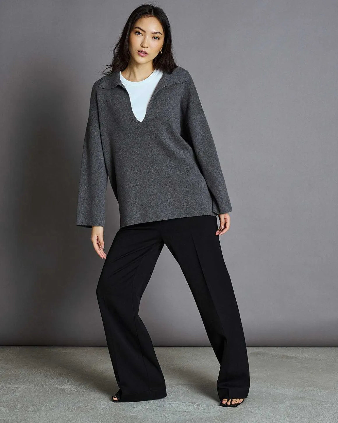 Jumper Kano Dark Grey Gots