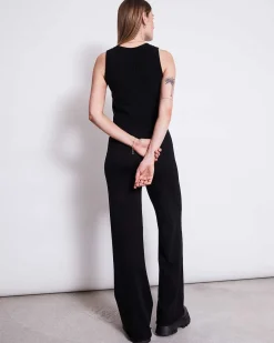 Knit Pants Ana Black Gots
