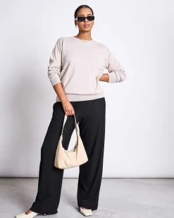 Knit Sweater Cali Ivory