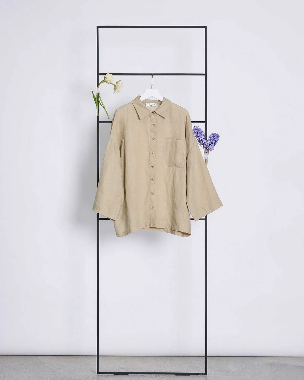 Linen Shirt Mons Sand