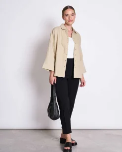 Linen Shirt Mons Sand
