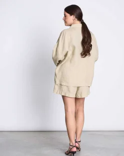 Linen Shirt Mons Sand