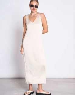 Maxi Dress Benvie Ivory