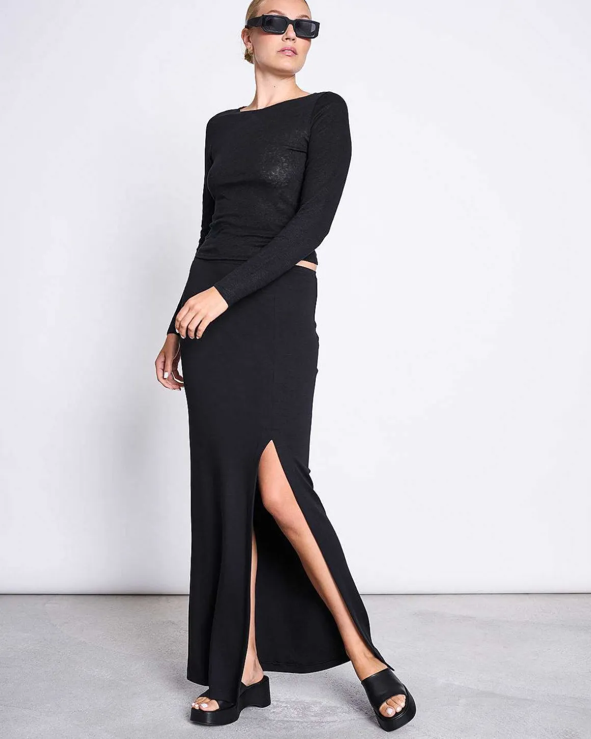 Maxi Skirt Lusta Black