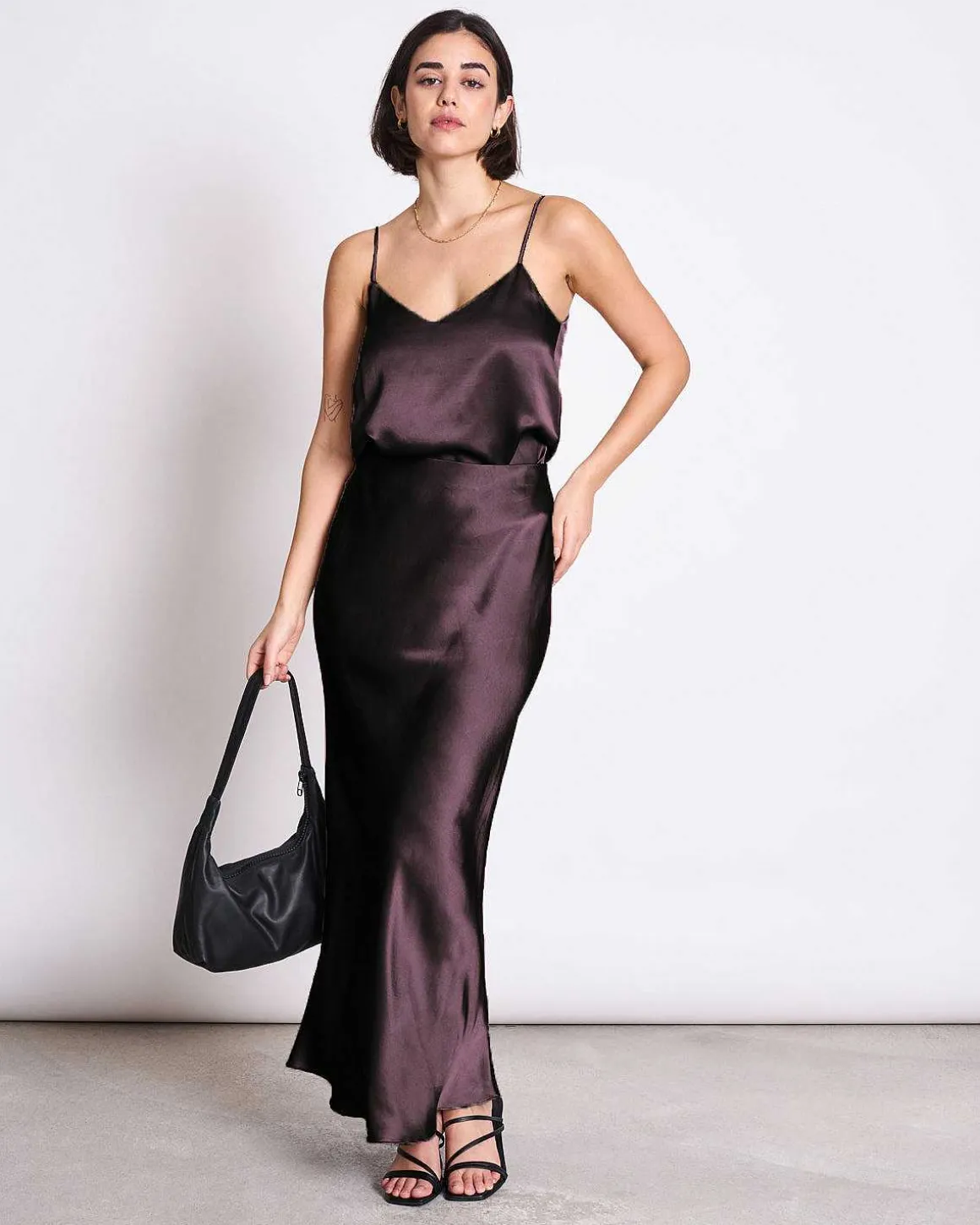 Maxi Skirt Serin Espresso