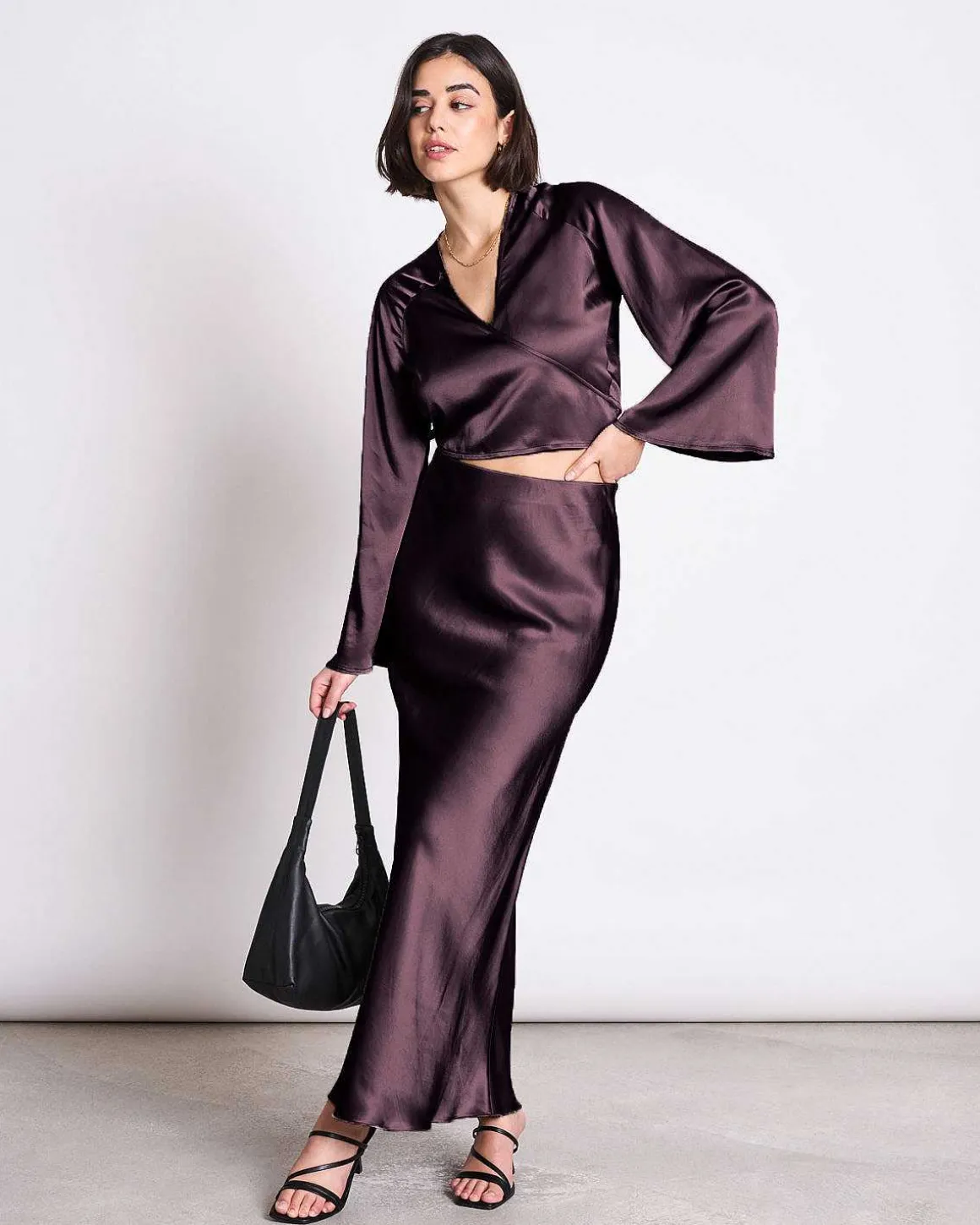 Maxi Skirt Serin Espresso
