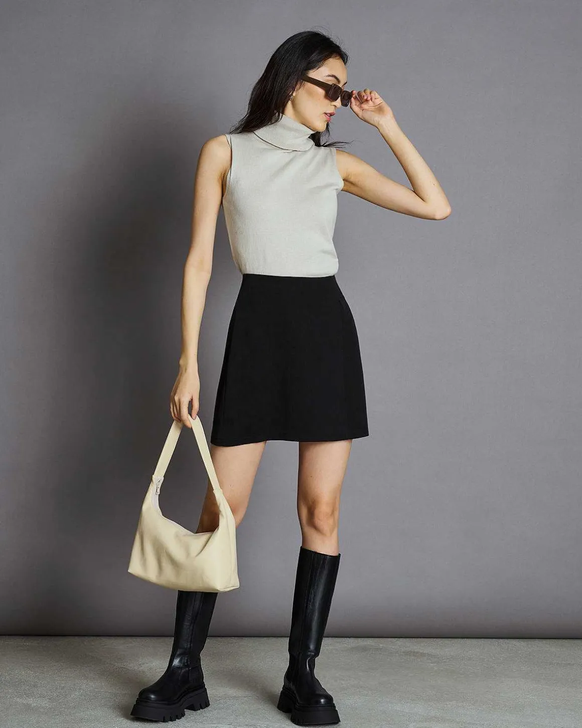 Mini Skirt Filia Black
