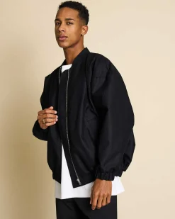 Oversized Blouson Tanaro Black For Men