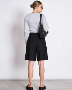Rib Longsleeve Muri Light Grey Gots
