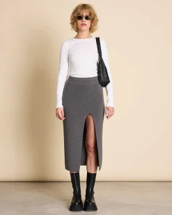Rib Longsleeve Muri White Gots