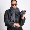 Scarf Ross Dark Grey