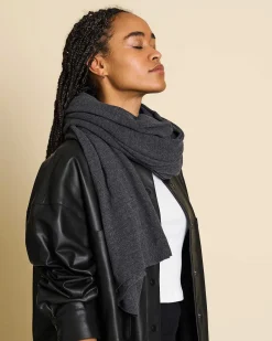 Scarf Ross Dark Grey
