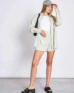 Shorts Dundee Pistachio Striped