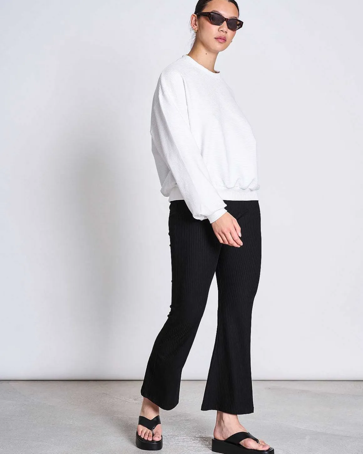 Sweatshirt Saraia White