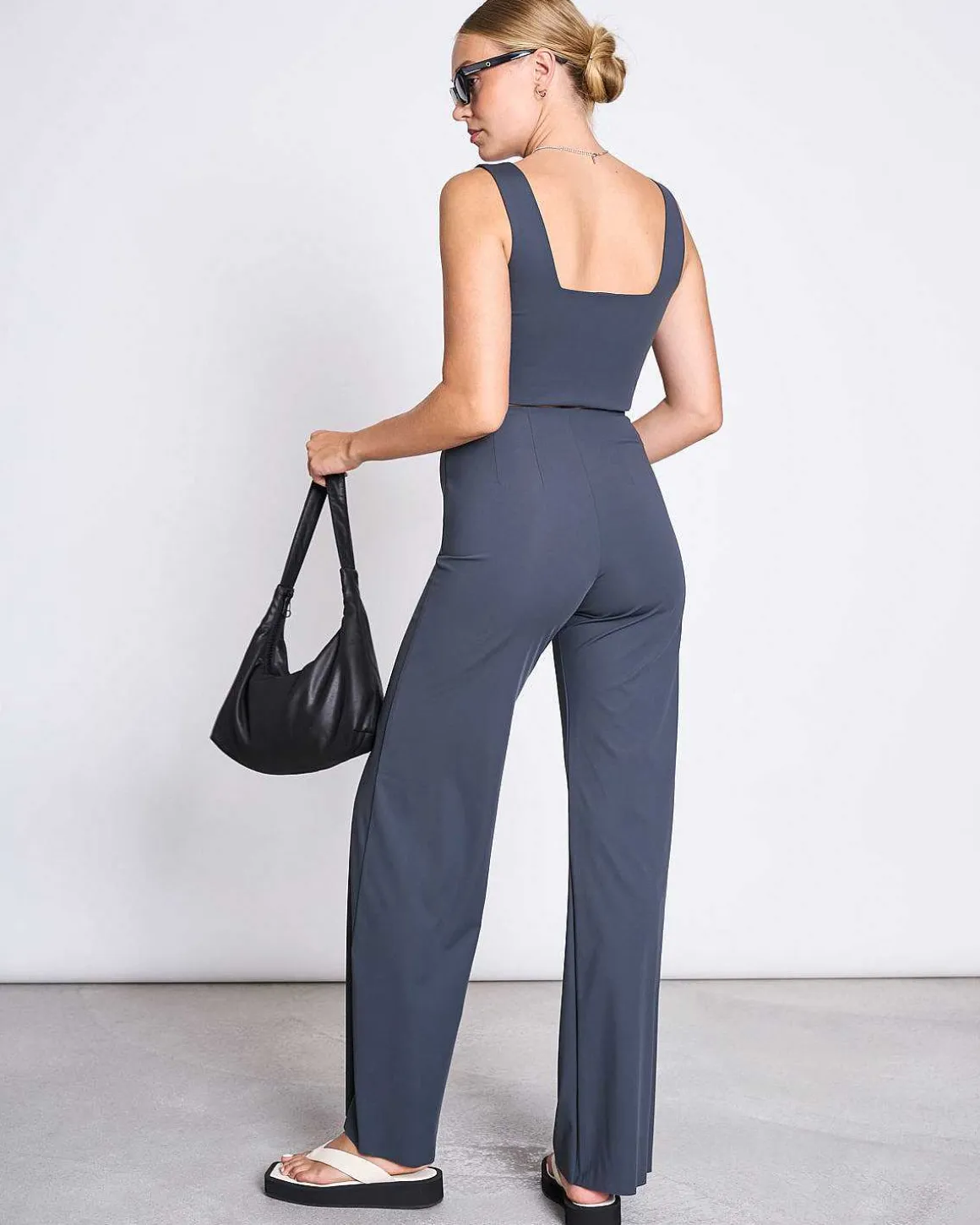 Top Cancun Solid Grey