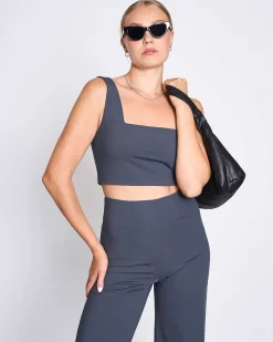 Top Cancun Solid Grey
