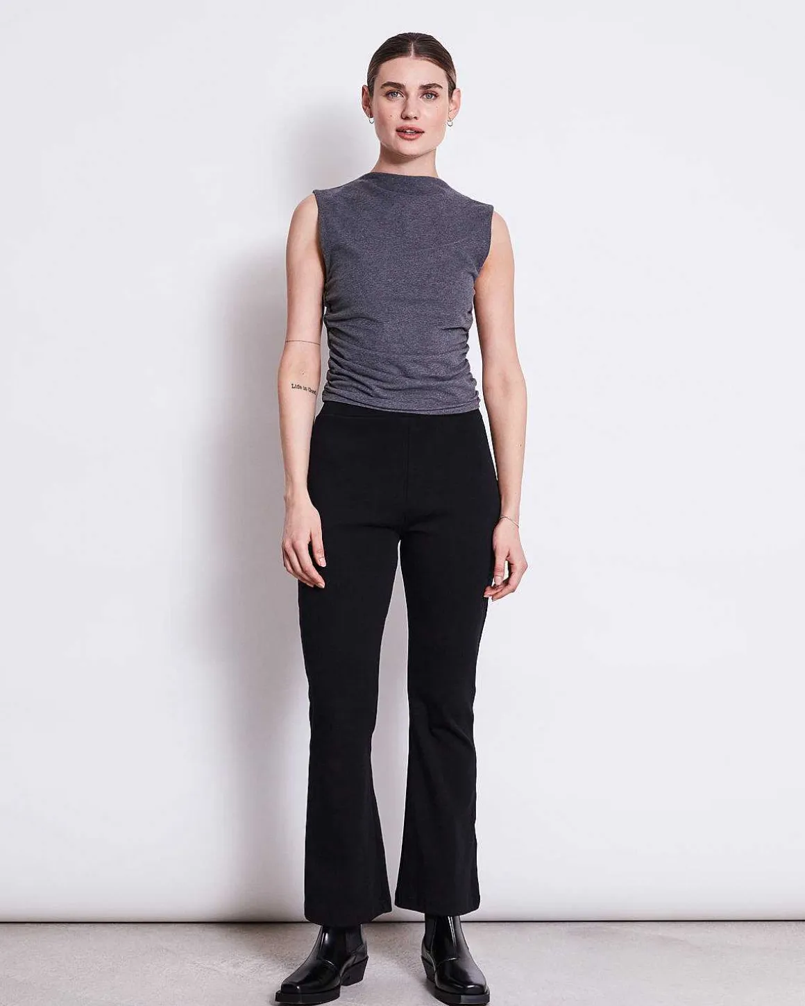 Top Rafo Dark Grey Gots
