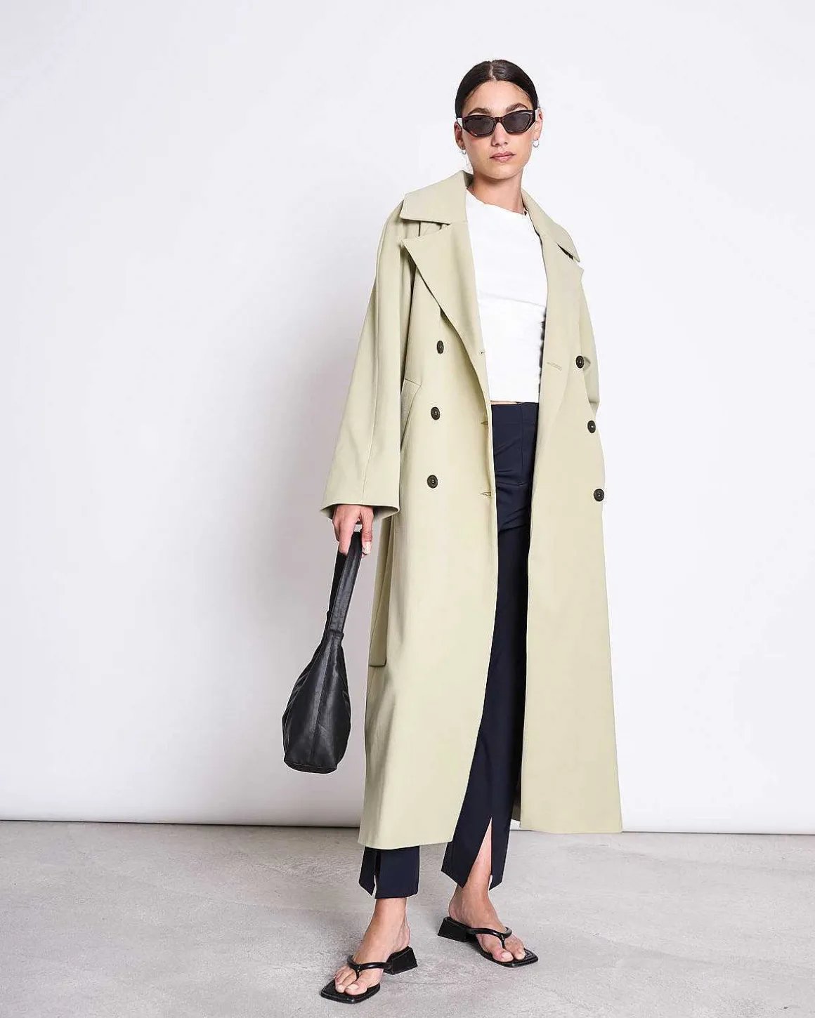Trenchcoat Tore Pistachio